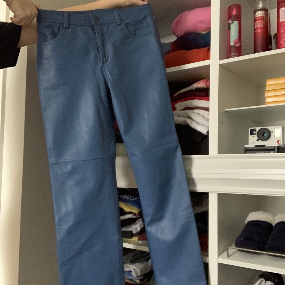 Blue Rampage Leather Pants - Picture 6 of 6